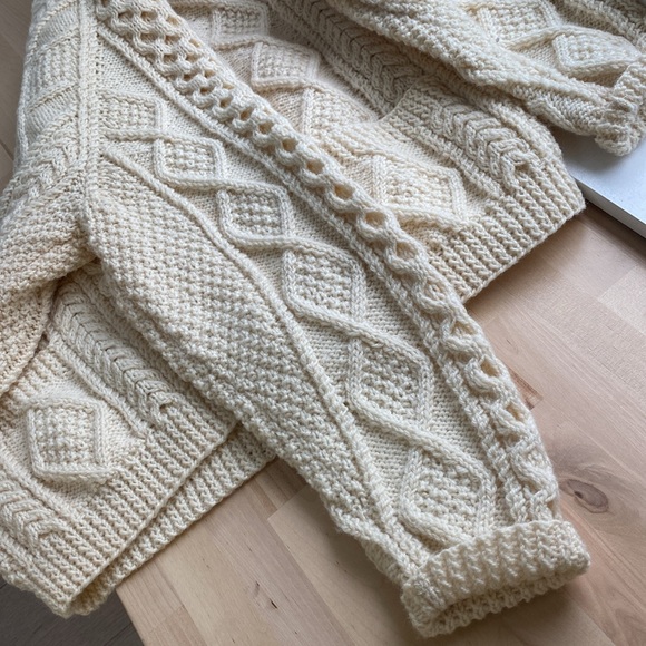 John Molloy Wool Cardigan Sweater - Picture 6 of 14